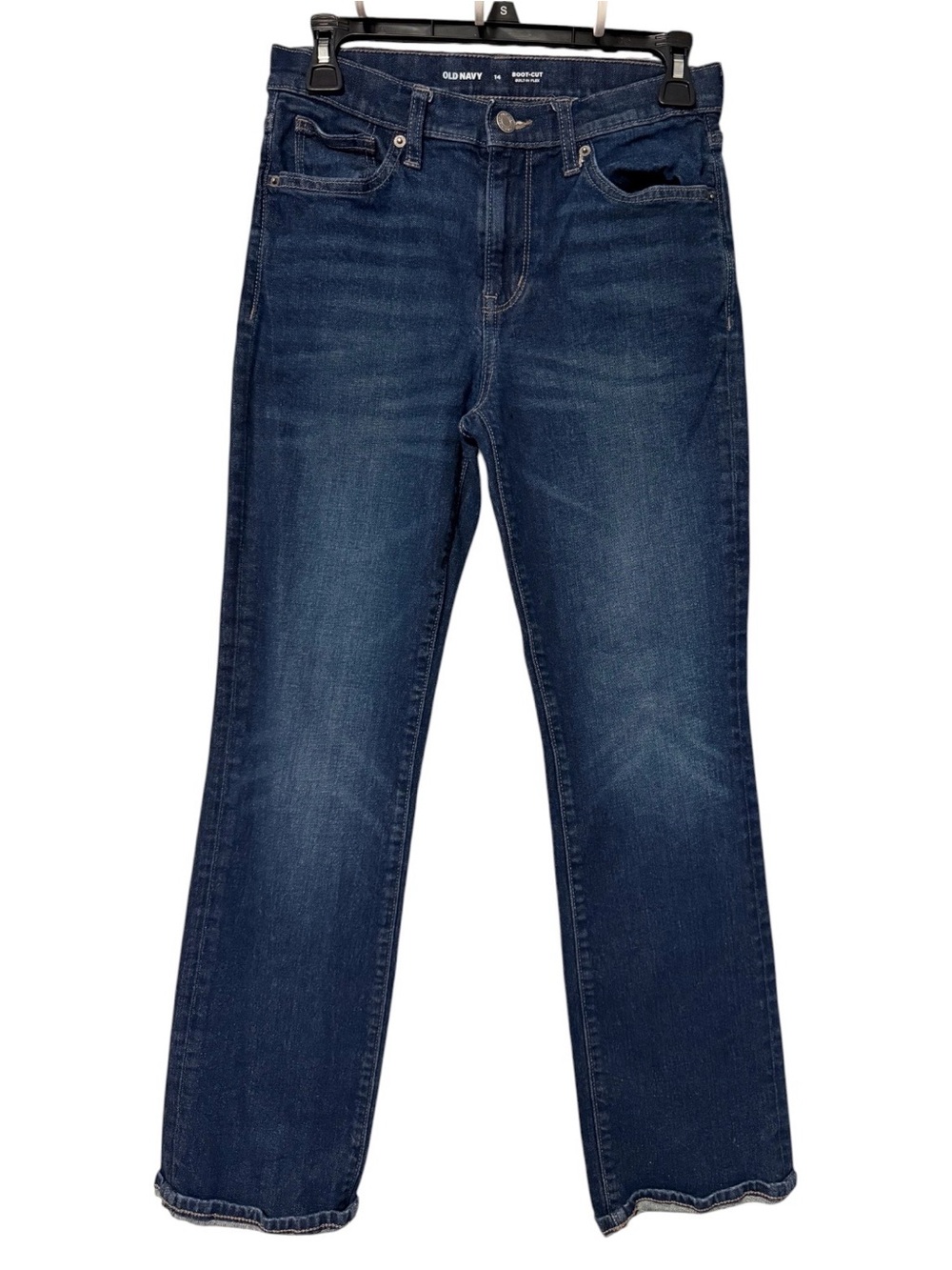Old Navy Girls Dark Blue Boot Cut Jeans
